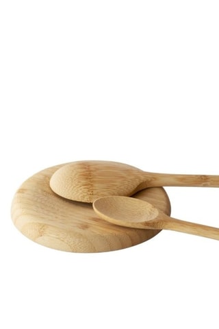 Repose-cuillère en bambou