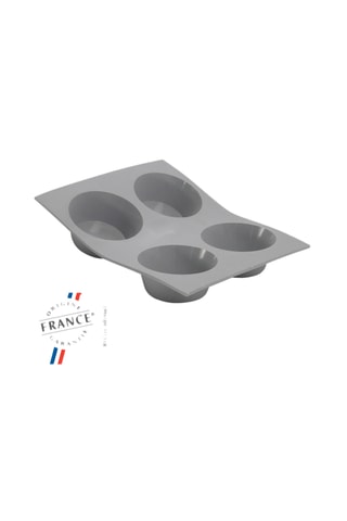 Moule en silicone Elastomoule - 4 muffins
