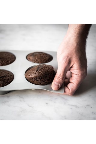 Moule en silicone Elastomoule - 4 muffins