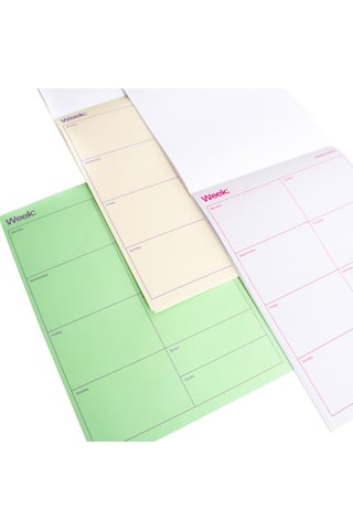 Organizer - Week 52 Pagina's - Grijs - 21 x 29,7 cm