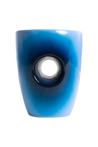 Porseleinen Kop en Schotel - Blauw