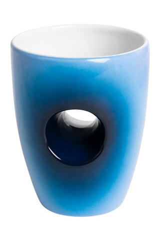 Porseleinen Kop en Schotel - Blauw