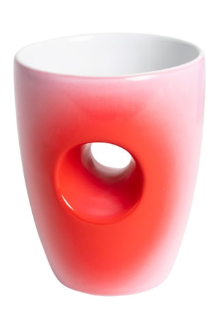 Porseleinen Kop en Schotel - Klaproos