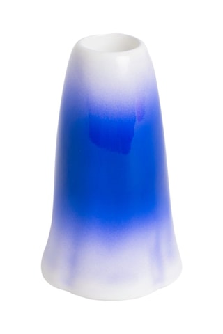 Aardewerk Kaarsenhouder - 6 cm - Blauw