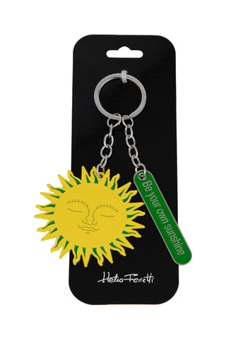 Sleutelhanger - Geel en Lichtgroen