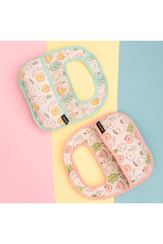 2 Slabbetjes - Beige