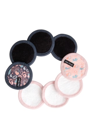 8 herbruikbare make-upremoverpads.