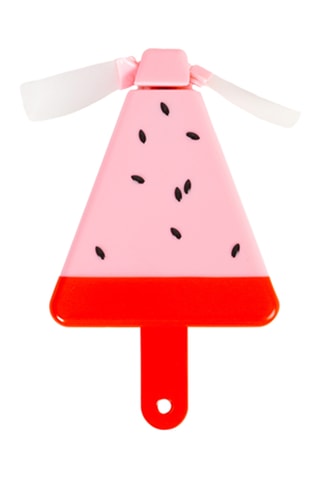 Miniventilator - 8 x 1,5 x 6 cm - Roze