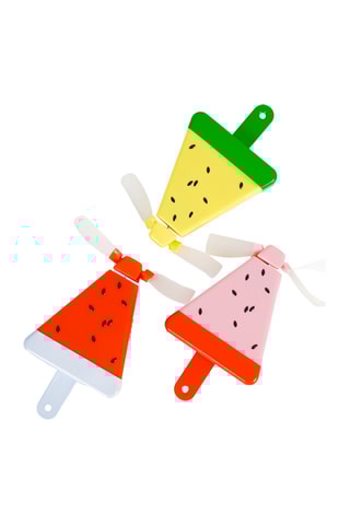 Miniventilator - 8 x 1,5 x 6 cm - Roze