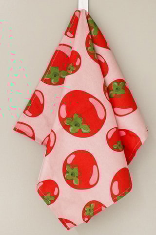 Theedoek - Hemelsblauw en Geel