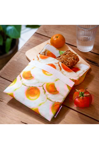 Snacktas - Wit en Oranje