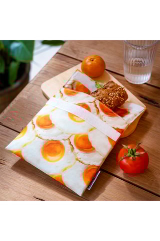 Snacktas - Wit en Oranje