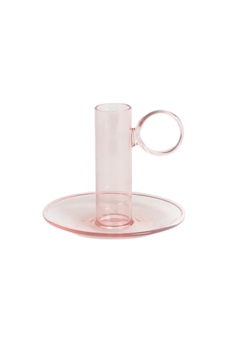 Kandelaar - 10 cm - Roze