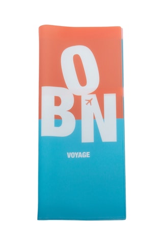 Paspoorthouder - Pauwblauw