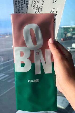 Paspoorthouder - Smaragdgroen