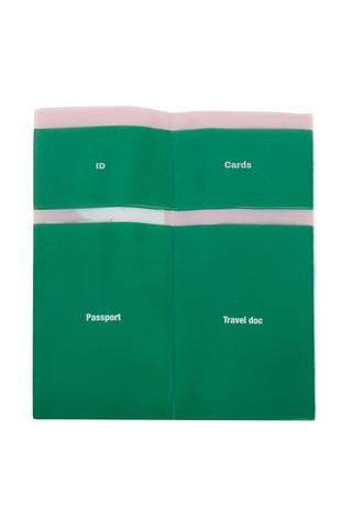 Paspoorthouder - Smaragdgroen