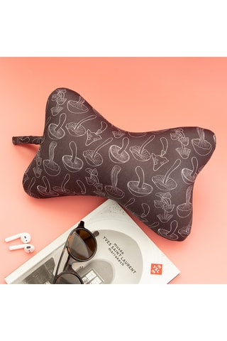 Strandkussen - Zwart - 28 x 8 x 19 cm