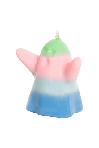 Kaars - Lichtgroen en Roze