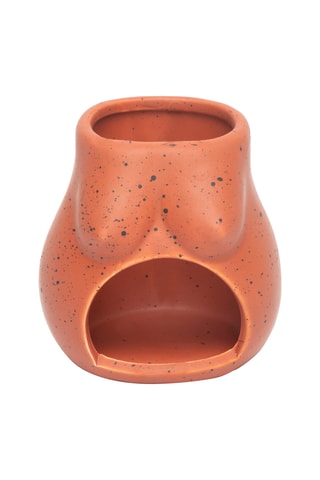 Kaarsenhouder - 8,5 cm - Steenrood