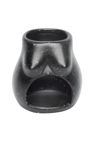 Kaarsenhouder - 8,5 cm - Zwart