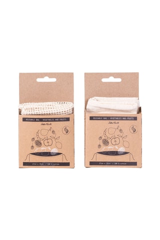 2 Vershoudzakjes - Beige