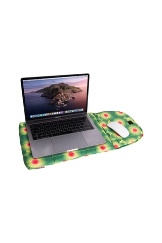 Laptophoes - Donkergroen