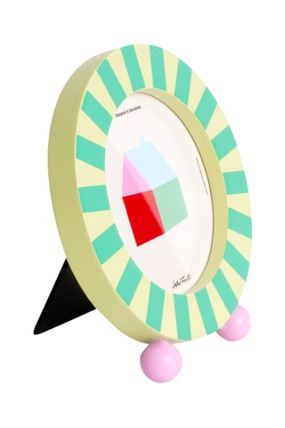 Fotolijst - 13 x 1,8 x 14,8 cm - Groen en Turquoise