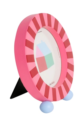 Fotolijst - 13 x 1,8 x 14,8 cm - Roze en Rood