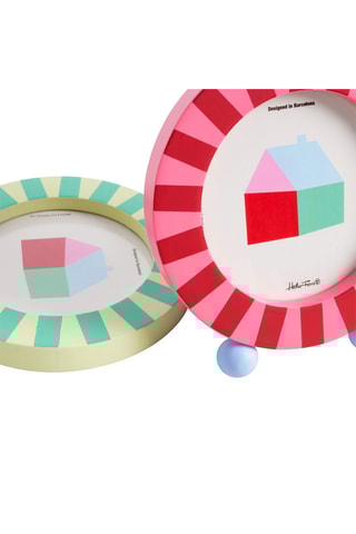 Fotolijst - 13 x 1,8 x 14,8 cm - Roze en Rood