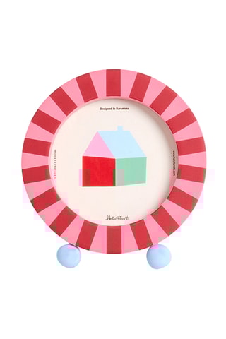 Fotolijst - 13 x 1,8 x 14,8 cm - Roze en Rood