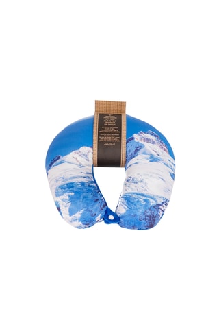 Reiskussen - 30 x 8 x 30 cm - Koningsblauw