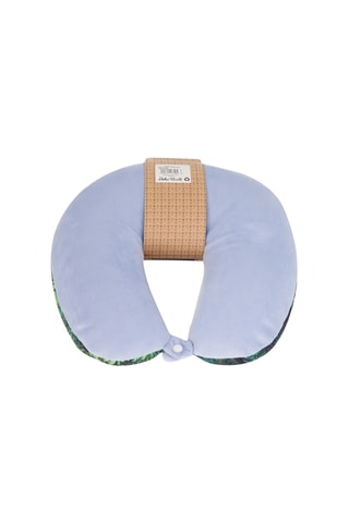 Reiskussen - 30 x 8 x 30 cm - Hemelsblauw