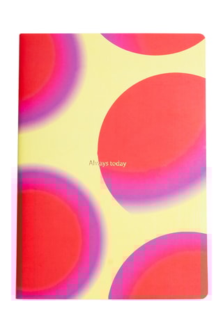 Schrift - 100 Pagina's - Geel - 14,8 x 21 x 0,55 cm