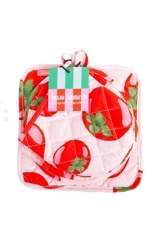 3-Delige Set - Roze en Rood