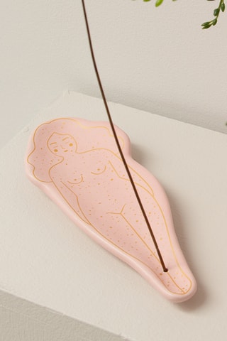 Wierookhouder - 20,3 x 8 x 2 cm - Roze