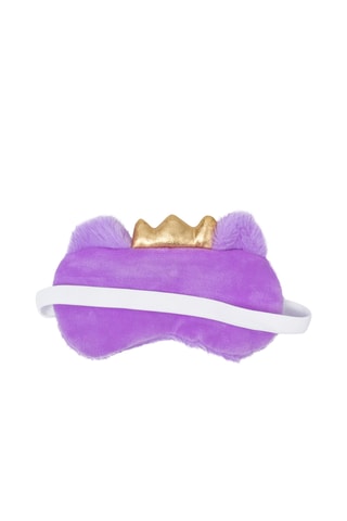 Pantoffels en Slaapmasker - Lichtpaars