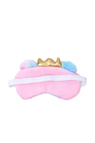 Pantoffels en Slaapmasker Tie and Dye - Roze