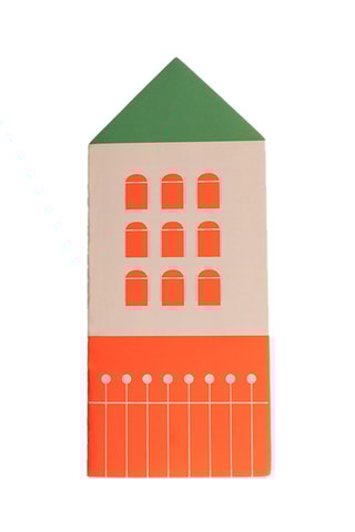 Schrift - 60 Pagina's - Oranje - 22 x 9,3 x 1 cm