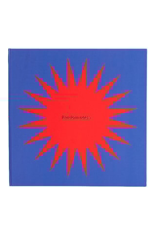 Notitieboek - 192 Pagina's - Marineblauw en Rood - 20 x 20 x 1 cm