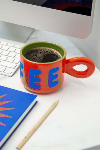 Notitieboek - 192 Pagina's - Marineblauw en Rood - 20 x 20 x 1 cm