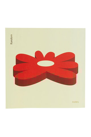 Schrift - 192 Pagina's - Rood en Zeegroen - 20 x 20 x 1 cm