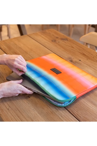 Laptophouder Dip and Dye - Oranje