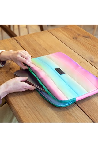 Laptophoes Dip and Dye - Poederroze
