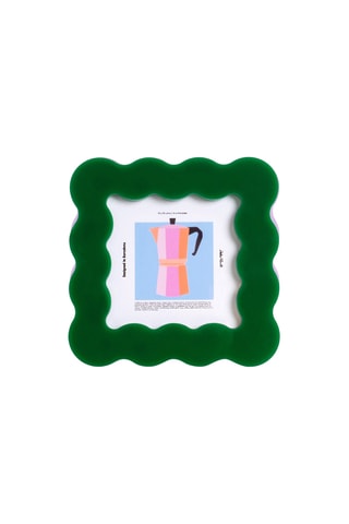 Fotolijst - 14 x 1,4 x 14 cm - Groen