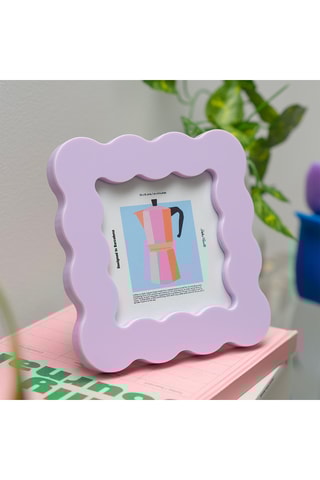 Fotolijst - 14 x 1,4 x 14 cm - Paars