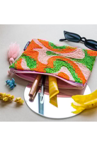 Etui - Roze en Oranje