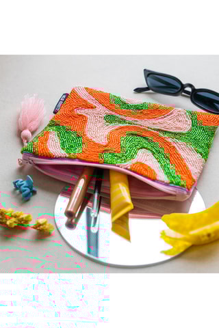 Etui - Roze en Oranje