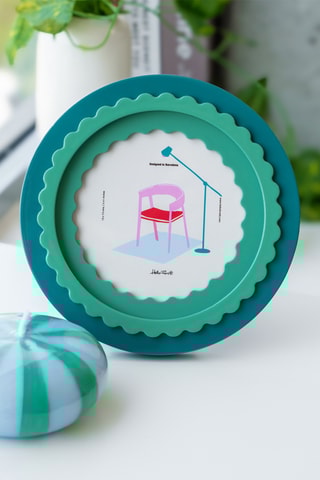 Fotolijst - 15,8 x 1,9 x 15,8 cm - Groen