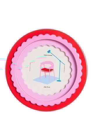 Fotolijst - 15,8 x 1,9 x 15,8 cm - Roze en Rood