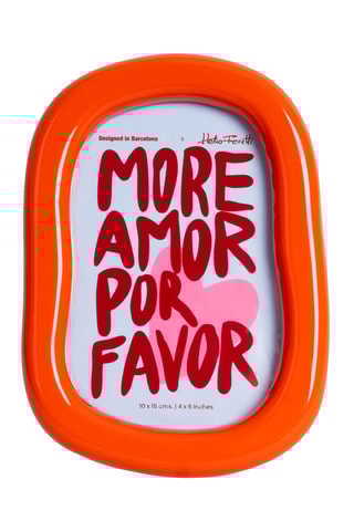 Fotolijst - 12,7 x 2,1 x 17,9 cm - Oranje